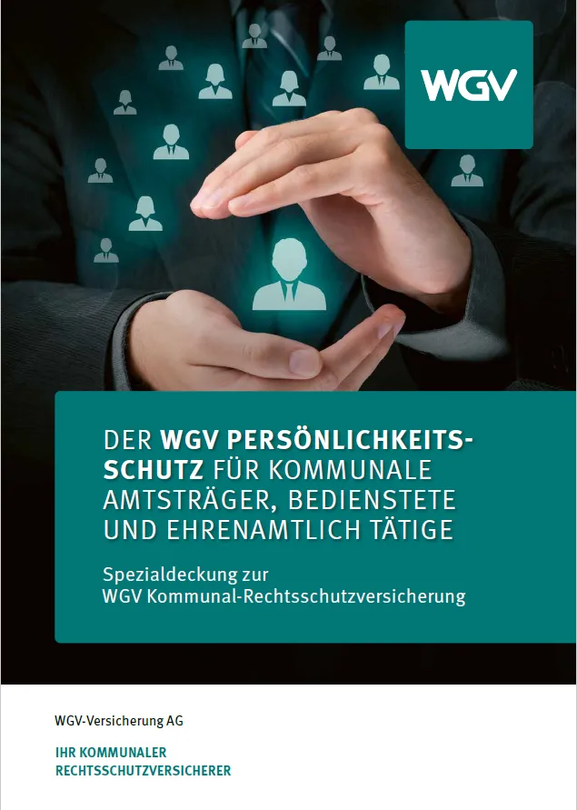 WGV Broschüre Persönlichkeitsschutz für kommunale Amtsträger
