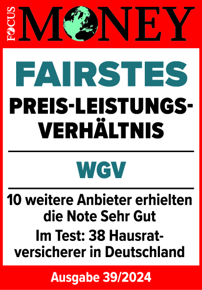 Die WGV Hausratversicherung mit 